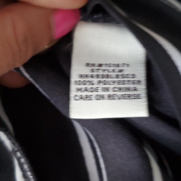 Harmony + Havoc Striped Cropped Paperbag Trousers - Picture 5 of 8